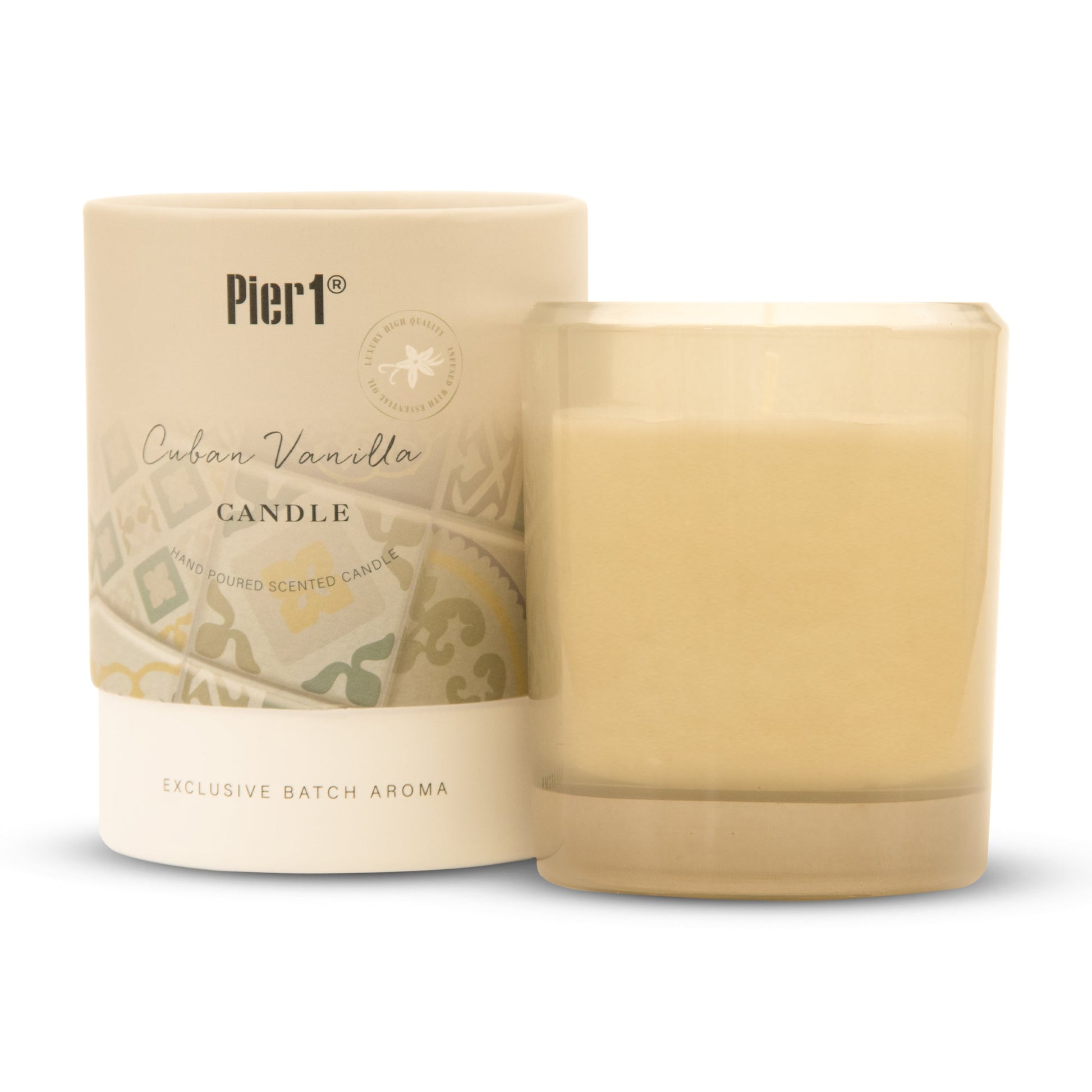 Pier Cuban Vanilla 8oz Boxed Soy Candle - Main Image